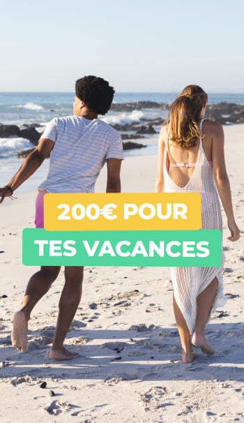 Image article 200€ d'aide pour tes vacances