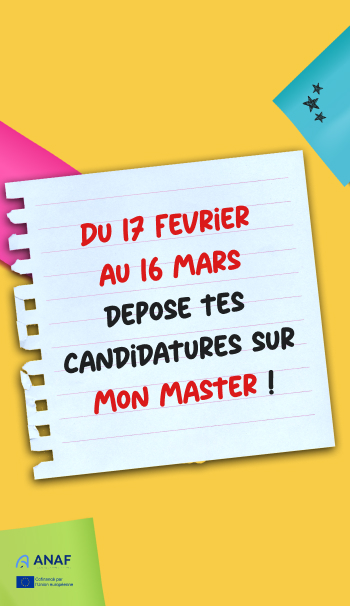 Image article Dépose tes candidatures sur Mon Master