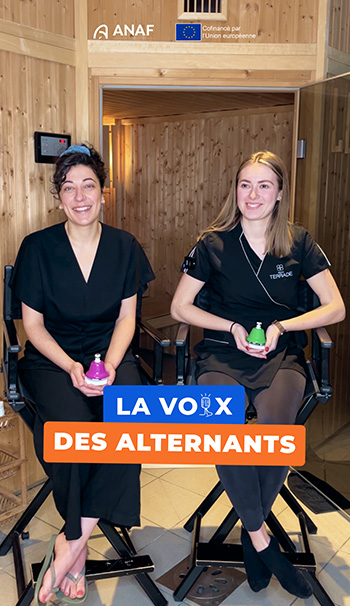 Image article La voix des alternants : Anaïs et Lola
