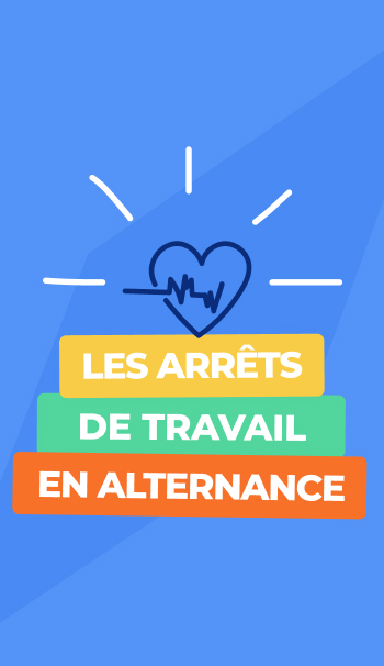 Image article Les arrêts maladie en alternance