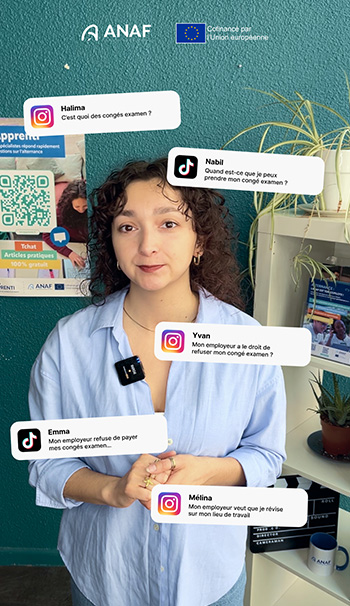 Image article SOS Apprentis - Congés examens